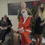 Kerstviering met bewoners De Wetering Beverwaard